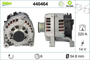 440464 generátor VALEO RE-GEN REMANUFACTURED VALEO