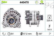 440470 generátor VALEO RE-GEN REMANUFACTURED VALEO