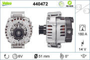 440472 generátor VALEO RE-GEN REMANUFACTURED VALEO