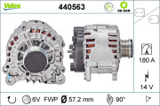 440563 generátor VALEO RE-GEN REMANUFACTURED VALEO