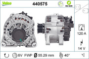 440575 generátor VALEO RE-GEN REMANUFACTURED VALEO