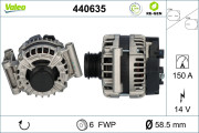 440635 generátor VALEO RE-GEN REMANUFACTURED VALEO