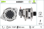 440651 generátor VALEO RE-GEN REMANUFACTURED VALEO