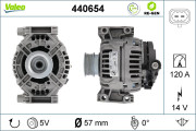 440654 generátor VALEO RE-GEN REMANUFACTURED VALEO