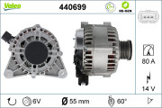 440699 generátor VALEO RE-GEN REMANUFACTURED VALEO