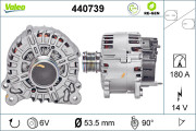 440739 generátor VALEO RE-GEN REMANUFACTURED VALEO