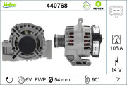 440768 generátor VALEO RE-GEN REMANUFACTURED VALEO