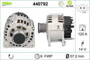 440792 generátor VALEO RE-GEN REMANUFACTURED VALEO