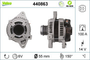 440863 generátor VALEO RE-GEN REMANUFACTURED VALEO