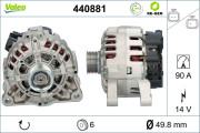 440881 generátor VALEO RE-GEN REMANUFACTURED VALEO