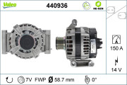 440936 generátor VALEO RE-GEN REMANUFACTURED VALEO