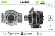 444207 generátor VALEO RE-GEN REMANUFACTURED VALEO