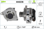 444236 generátor VALEO RE-GEN REMANUFACTURED VALEO