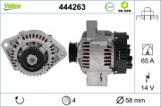 444263 generátor VALEO RE-GEN REMANUFACTURED VALEO