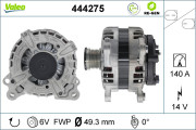 444275 generátor VALEO RE-GEN REMANUFACTURED VALEO