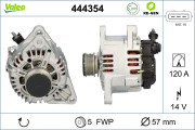 444354 generátor VALEO RE-GEN REMANUFACTURED VALEO