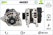 444361 generátor VALEO RE-GEN REMANUFACTURED VALEO