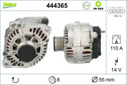 444365 generátor VALEO RE-GEN REMANUFACTURED VALEO