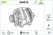 444519 VALEO alternátor 444519 VALEO