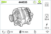 444535 generátor VALEO RE-GEN REMANUFACTURED VALEO