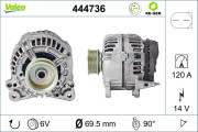 444736 generátor VALEO RE-GEN REMANUFACTURED VALEO