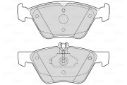 601729 Sada brzdových destiček, kotoučová brzda VALEO