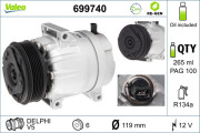 699740 Kompresor, klimatizace VALEO RE-GEN REMANUFACTURED VALEO