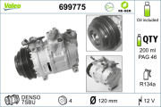 699775 Kompresor, klimatizace VALEO RE-GEN REMANUFACTURED VALEO