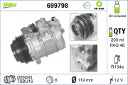 699798 Kompresor, klimatizace VALEO RE-GEN REMANUFACTURED VALEO