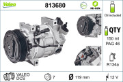 813680 Kompresor, klimatizace VALEO RE-GEN REMANUFACTURED VALEO