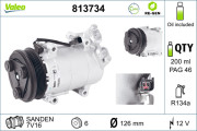 813734 Kompresor, klimatizace VALEO RE-GEN REMANUFACTURED VALEO