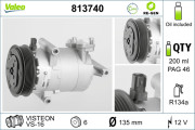 813740 Kompresor, klimatizace VALEO RE-GEN REMANUFACTURED VALEO