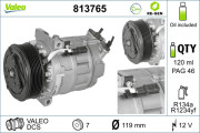 813765 Kompresor, klimatizace VALEO RE-GEN REMANUFACTURED VALEO