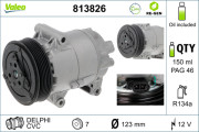 813826 Kompresor, klimatizace VALEO RE-GEN REMANUFACTURED VALEO