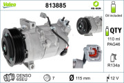 813885 Kompresor, klimatizace VALEO RE-GEN REMANUFACTURED VALEO