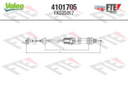 4101705 Tazne lanko, ovladani spojky FTE CLUTCH ACTUATION VALEO