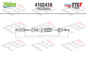 4102418 Tažné lanko, ovládání spojky FTE CLUTCH ACTUATION VALEO