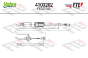 4103202 Tazne lanko, ovladani spojky FTE CLUTCH ACTUATION VALEO