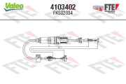 4103402 Tazne lanko, ovladani spojky FTE CLUTCH ACTUATION VALEO