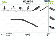 578504 List stěrače HYDROCONNECT VALEO