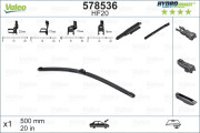 578536 List stěrače HYDROCONNECT VALEO