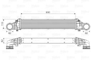 818587 Chladič turba VALEO