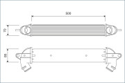 818711 Chladič turba VALEO