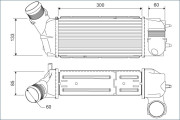 818769 Chladič turba VALEO