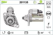 201135 Startér VALEO CORE-FLEX VALEO