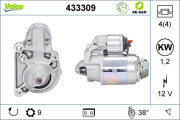 433309 Startér VALEO RE-GEN REMANUFACTURED VALEO