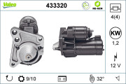 433320 Startér VALEO RE-GEN REMANUFACTURED VALEO