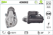 436002 Startér VALEO RE-GEN REMANUFACTURED VALEO