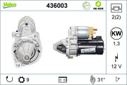 436003 Startér VALEO RE-GEN REMANUFACTURED VALEO