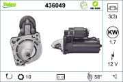 436049 Startér VALEO RE-GEN REMANUFACTURED VALEO